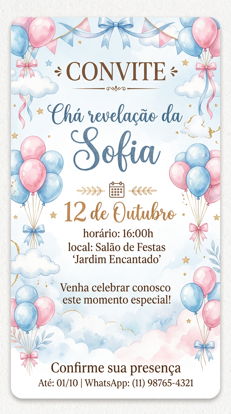 Chá revelação